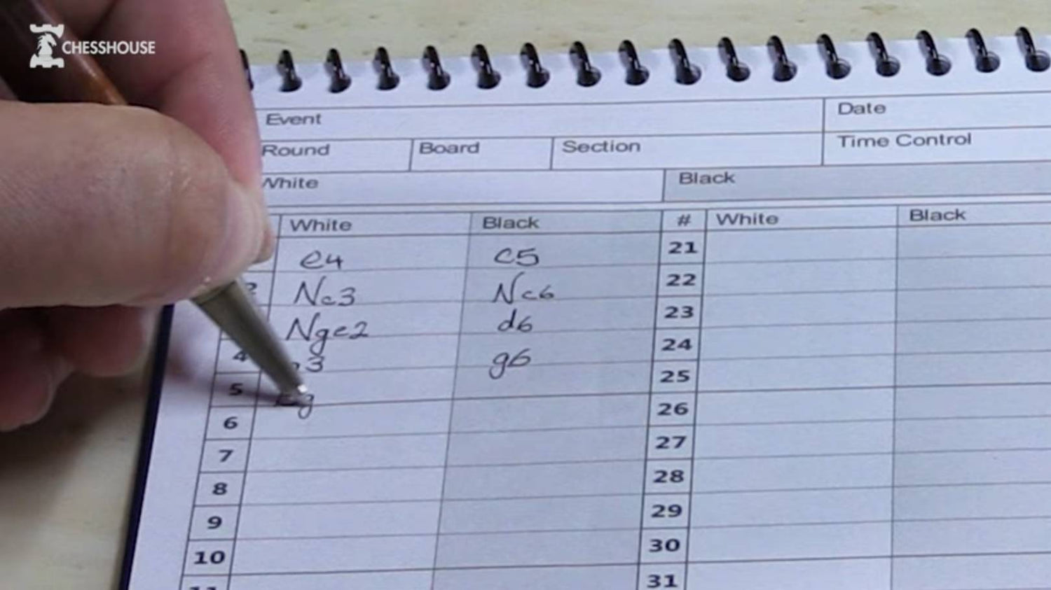 How to Read and Write Algebraic Chess Notation