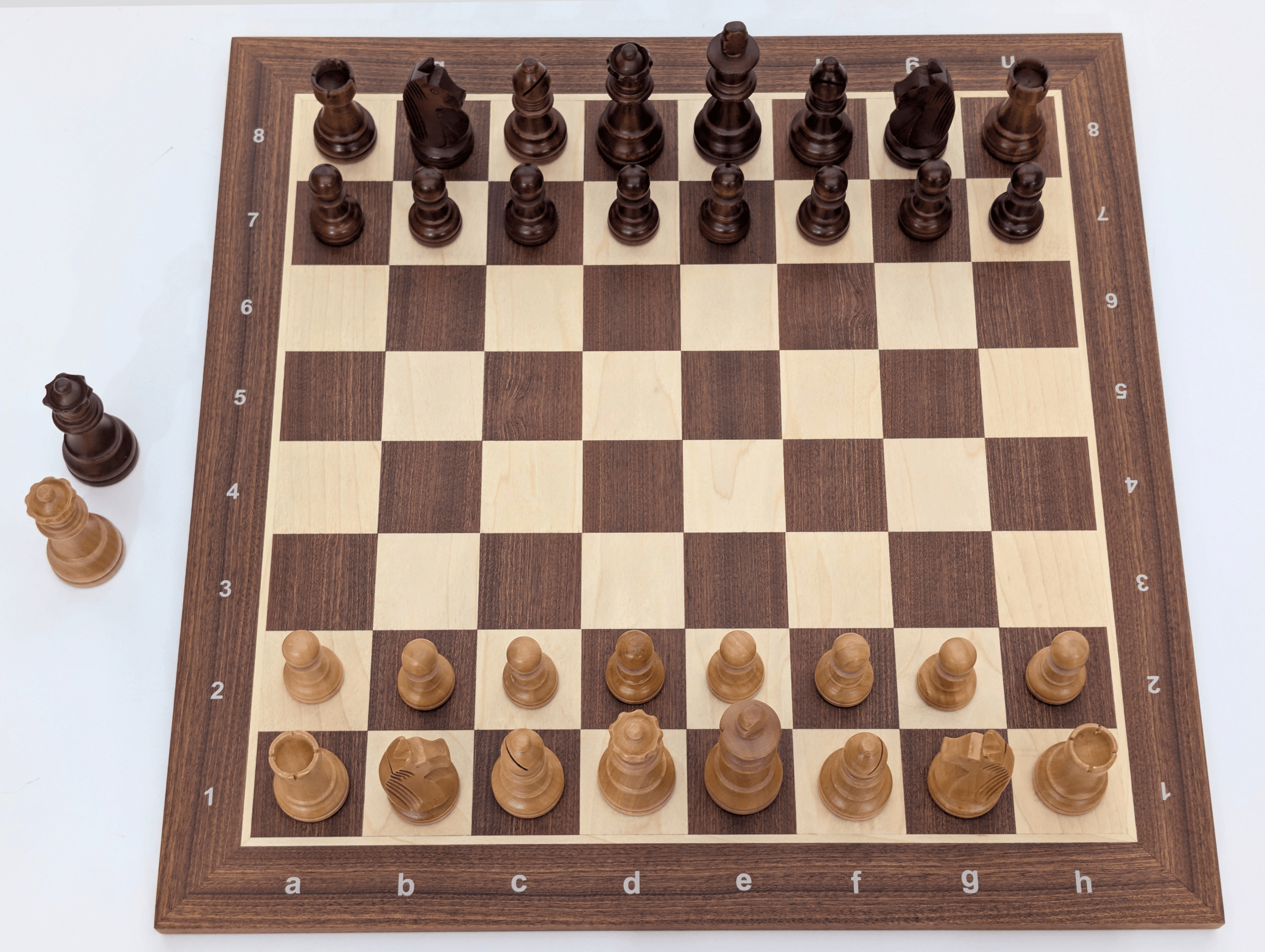 19" Weighted Chess Set - Economical Wooden Set for the Home - Chess Set - Chess-House