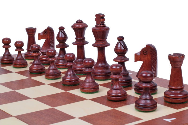 20" Tournament No 6 Chess Set with Double Queens - Chess Set - Chess-House