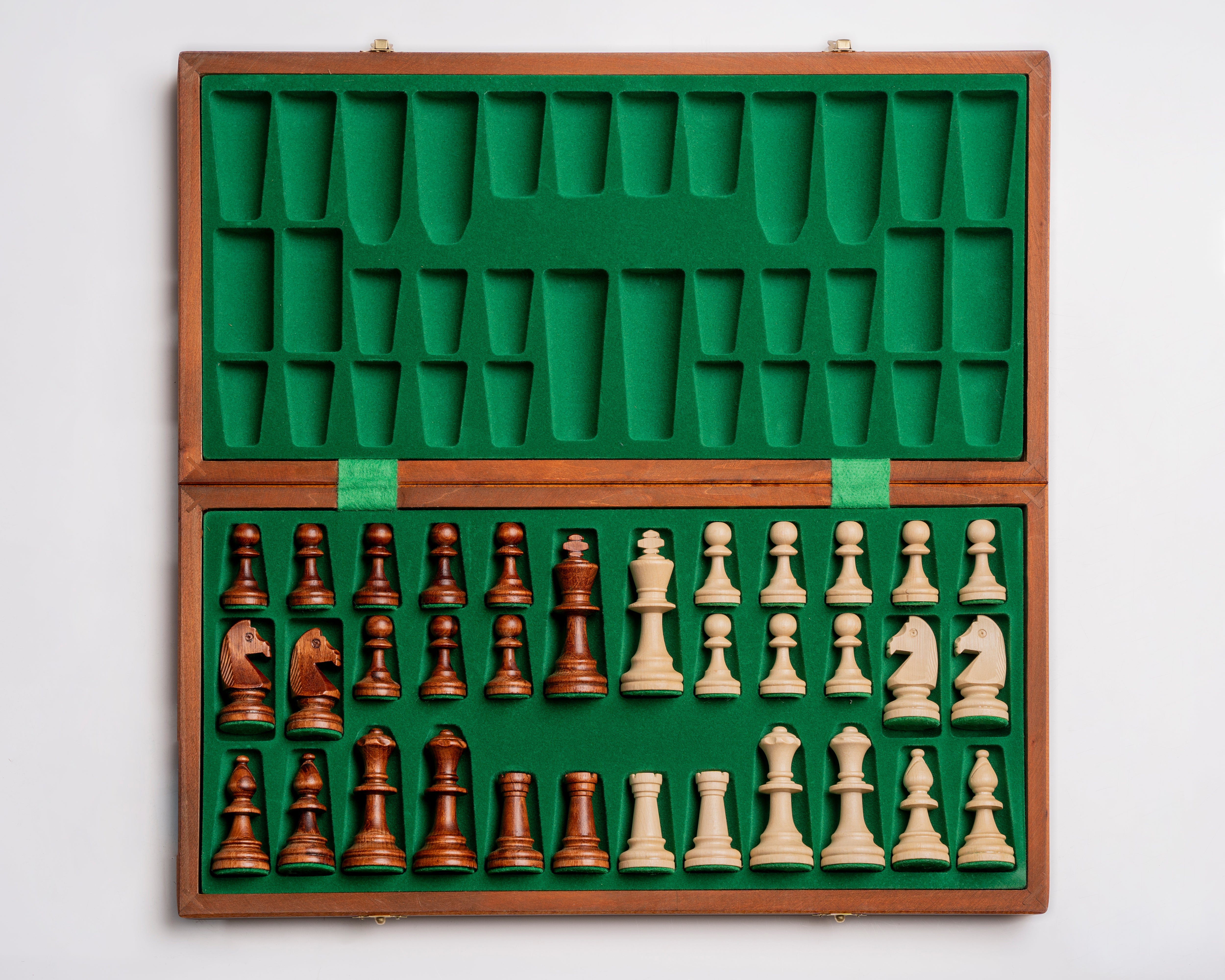 20" Tournament No 6 Chess Set with Double Queens - Chess Set - Chess-House
