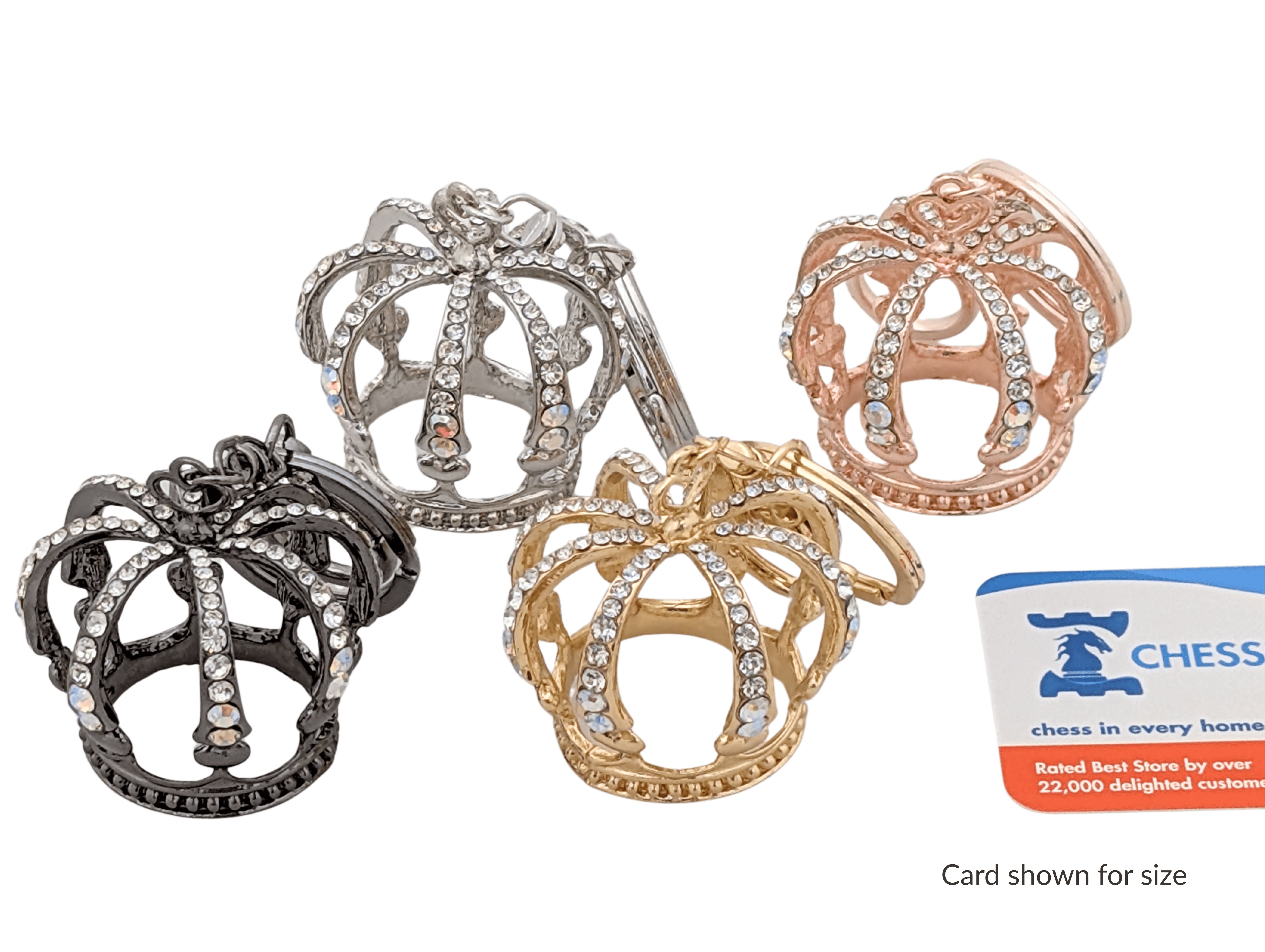 4.3" Tall Key Chain King - Accessory - Chess-House