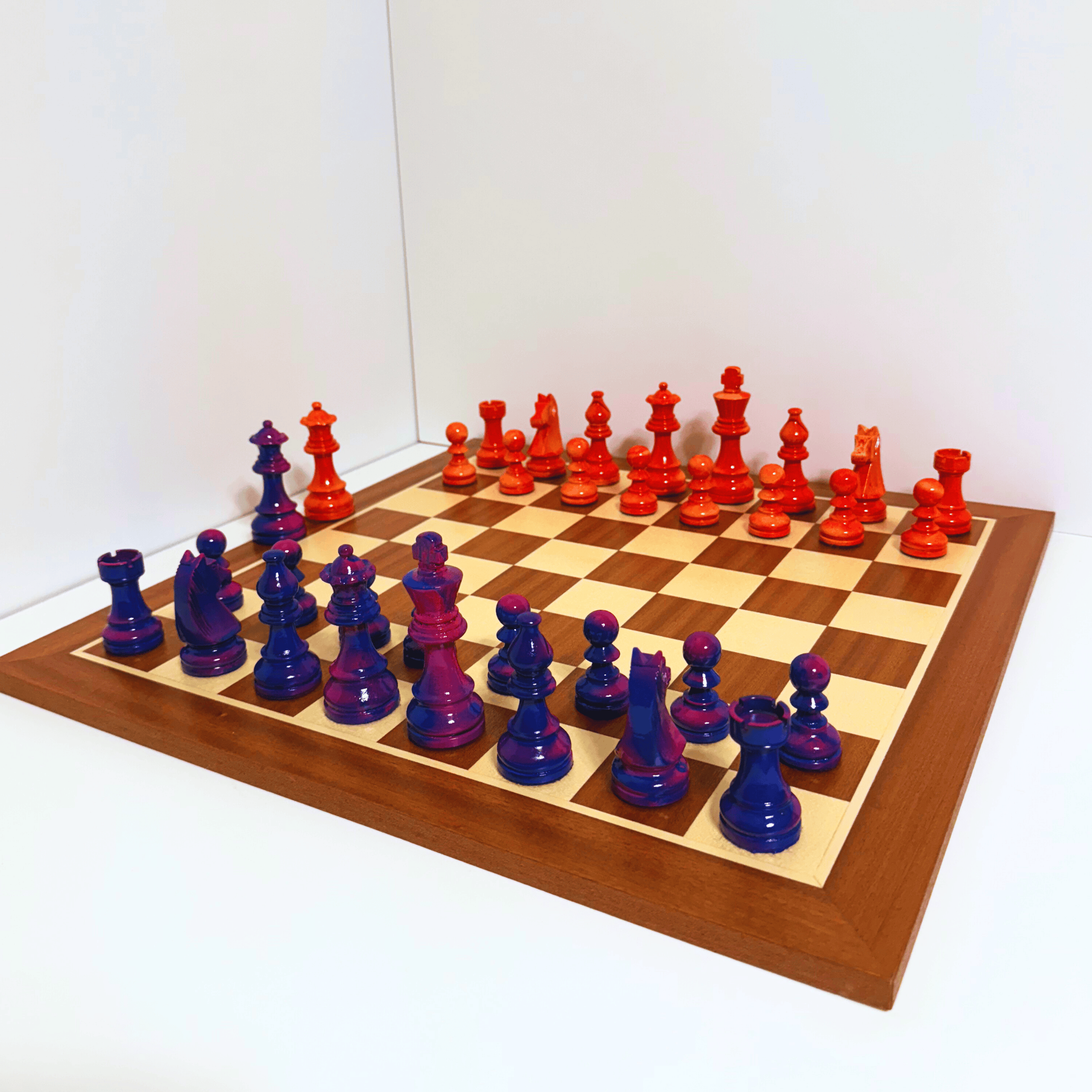 The Outlier - Sydney Gruber Painted Champions Chess Set #8