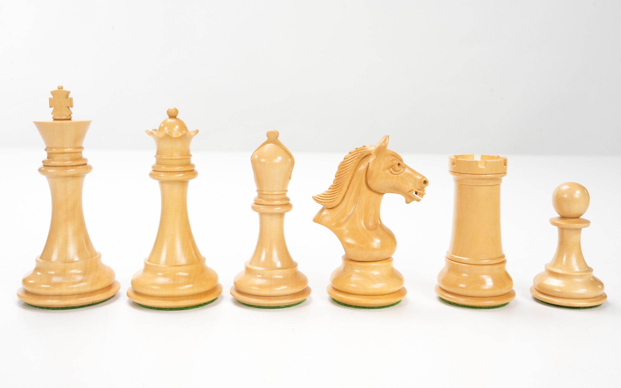 Derby Knight Chess Pieces 4" Padauk - Piece - Chess-House