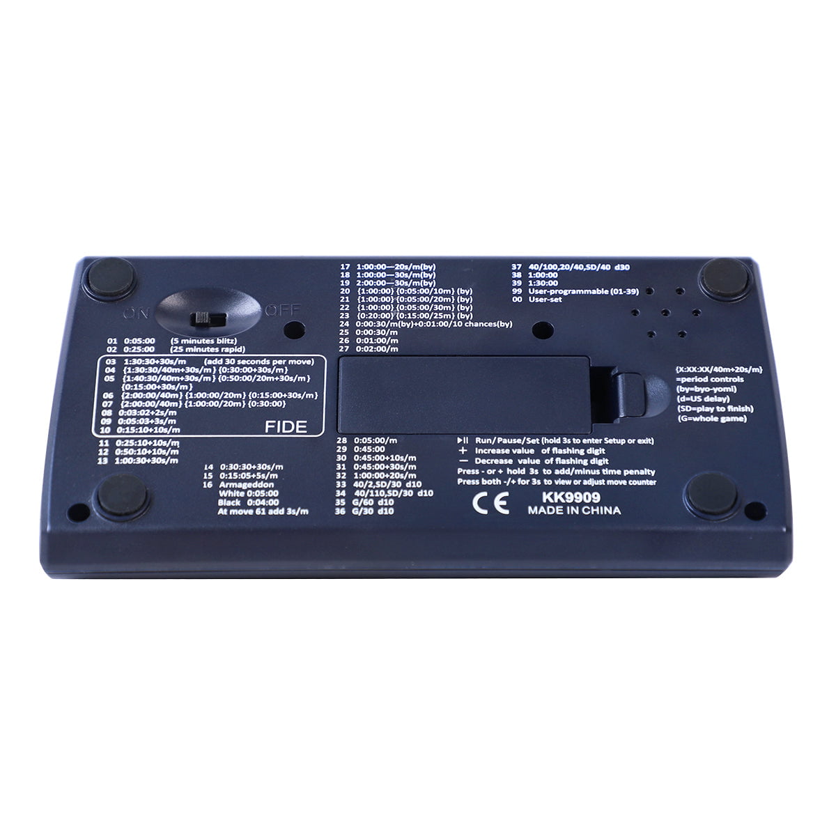 FIDE Approved Professional Chess Clock - Leap Timer - Clock - Chess-House