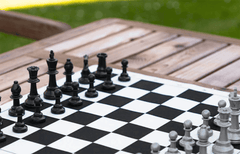 Heavy Club Flex Pad Chess Set