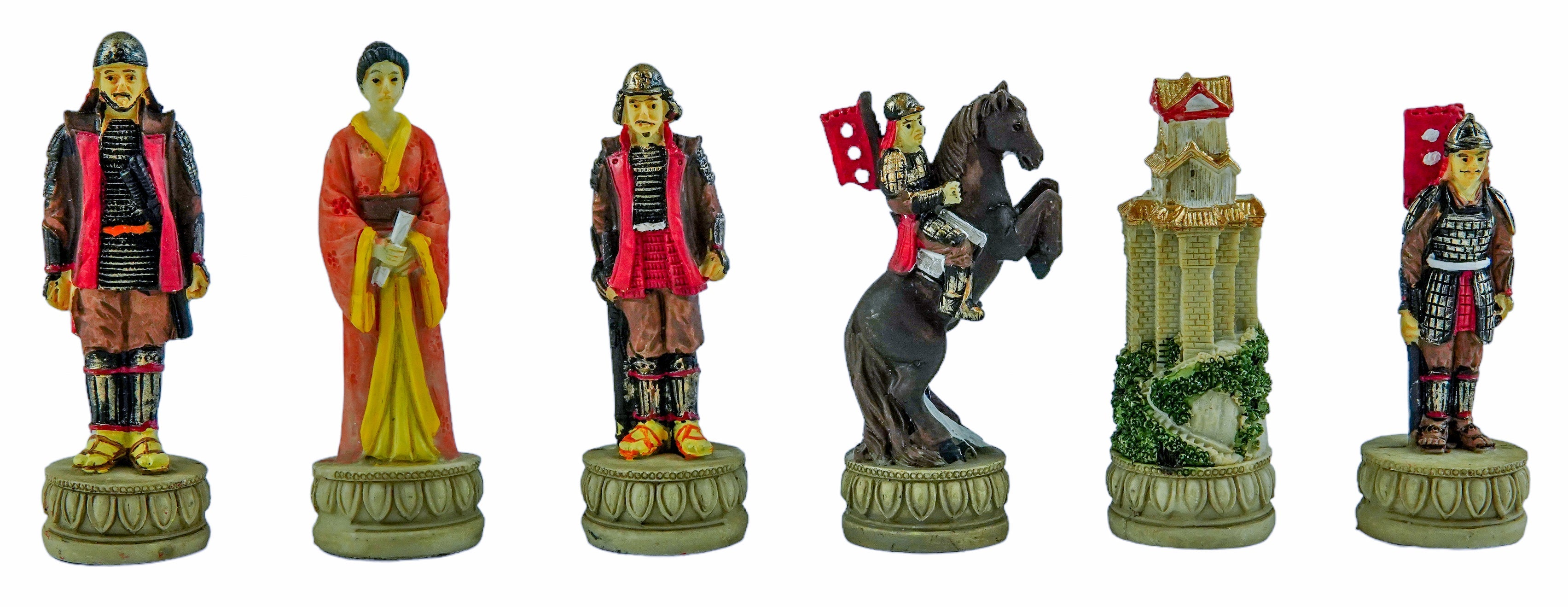 Japanese Samurai Chess Pieces II - Piece - Chess-House