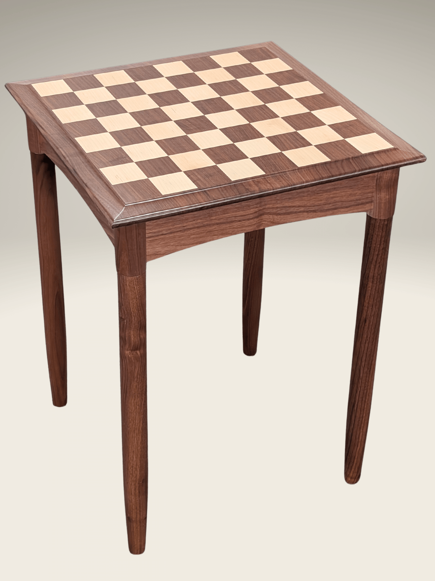 JLP Heritage Chess Table in Walnut Maple Hardwoods - US Handcrafted - Table - Chess-House