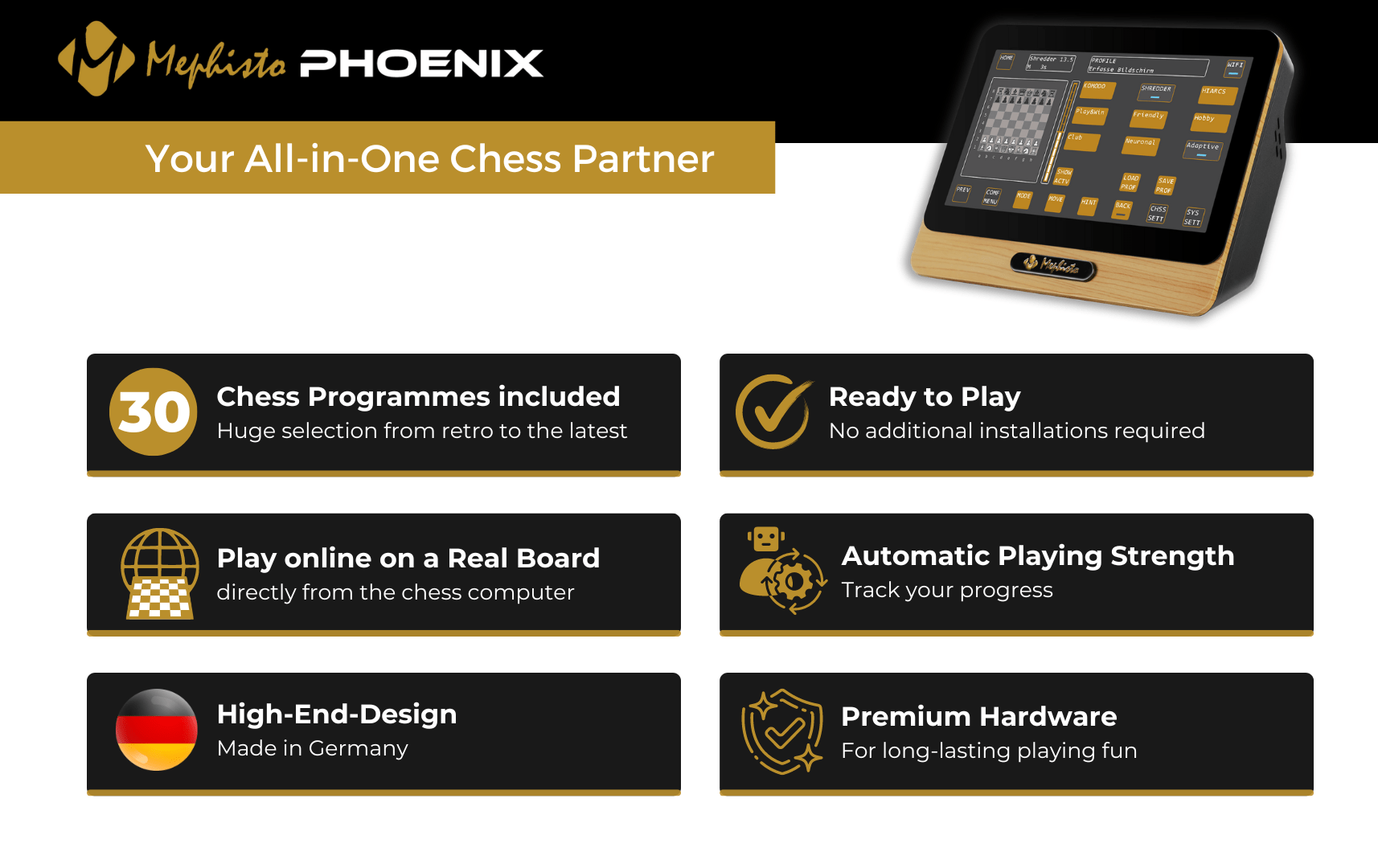 Mephisto Phoenix Chess Computer Module - Chess Computer - Chess-House