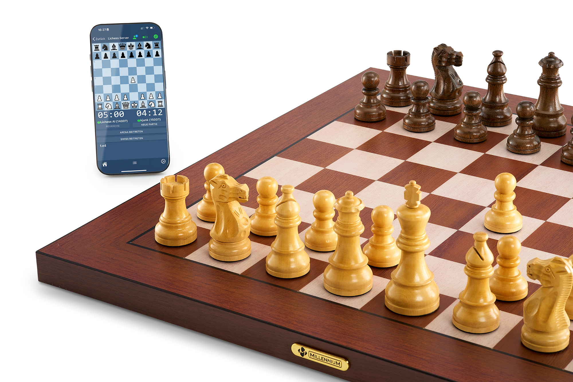 Millennium Supreme T2 Electronic Chessboard - Chess Computer - Chess-House