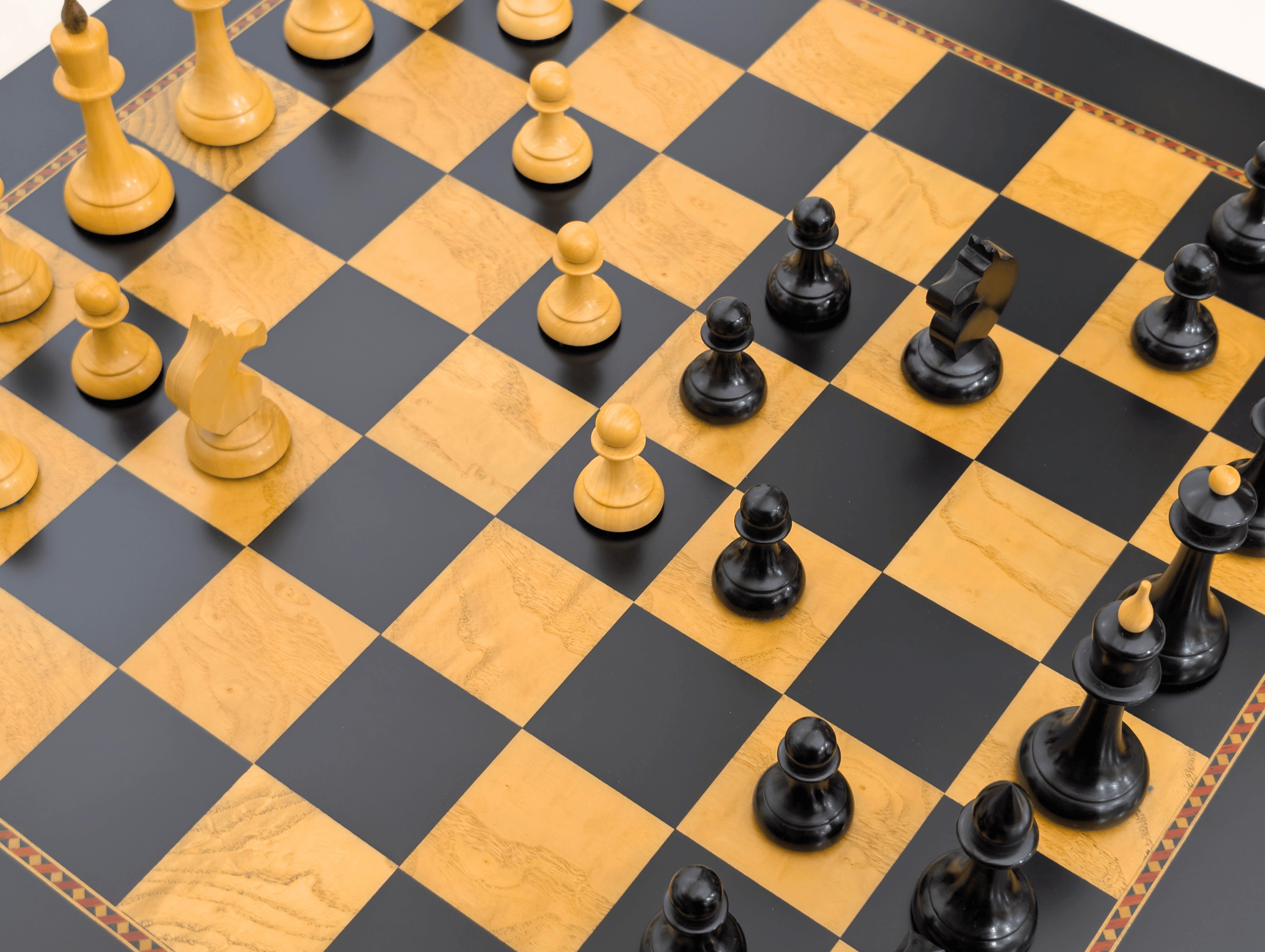 Queen's Gambit Chess Set - Black - Chess Set - Chess-House