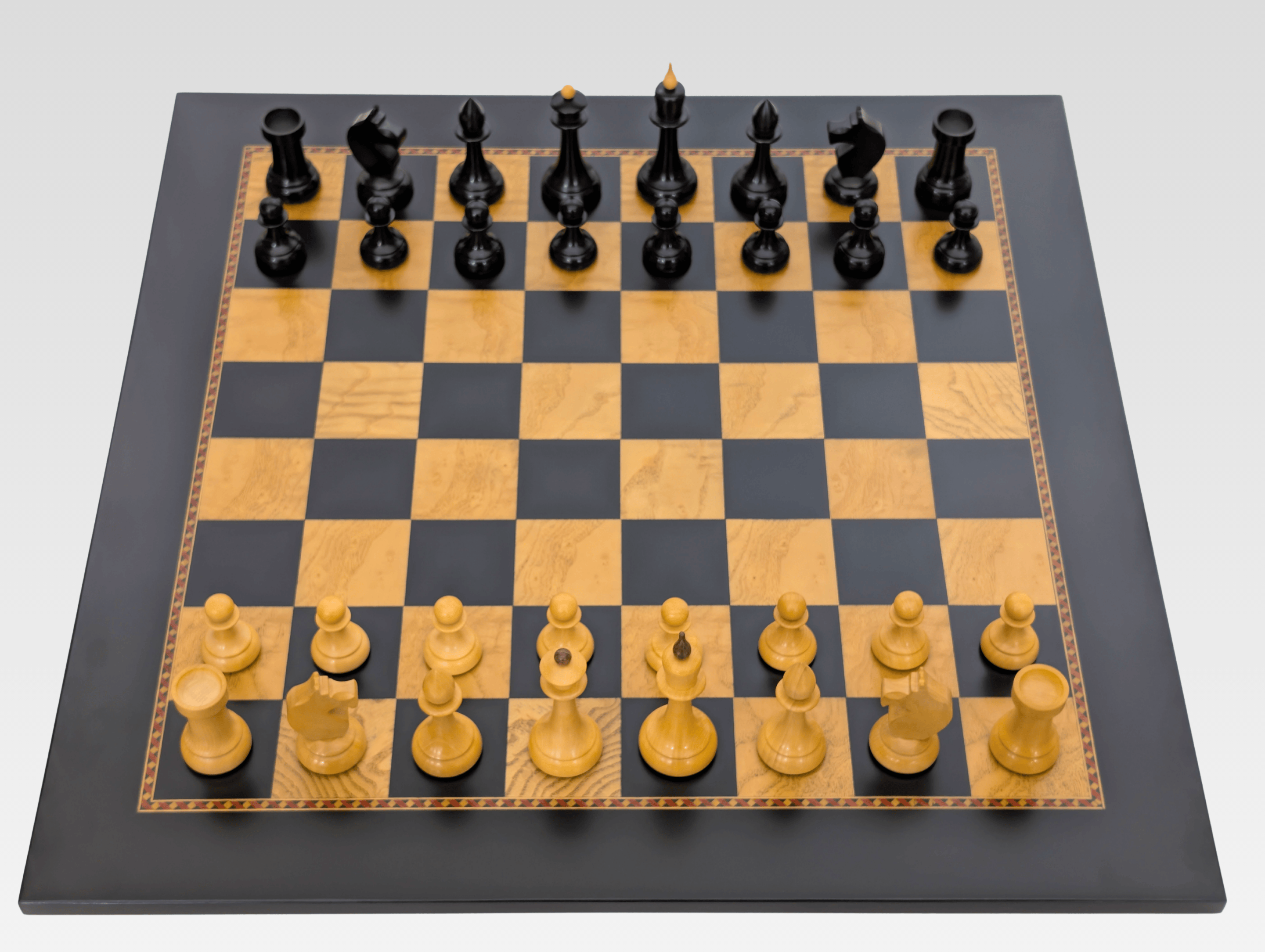 Queen's Gambit Chess Set - Black - Chess Set - Chess-House