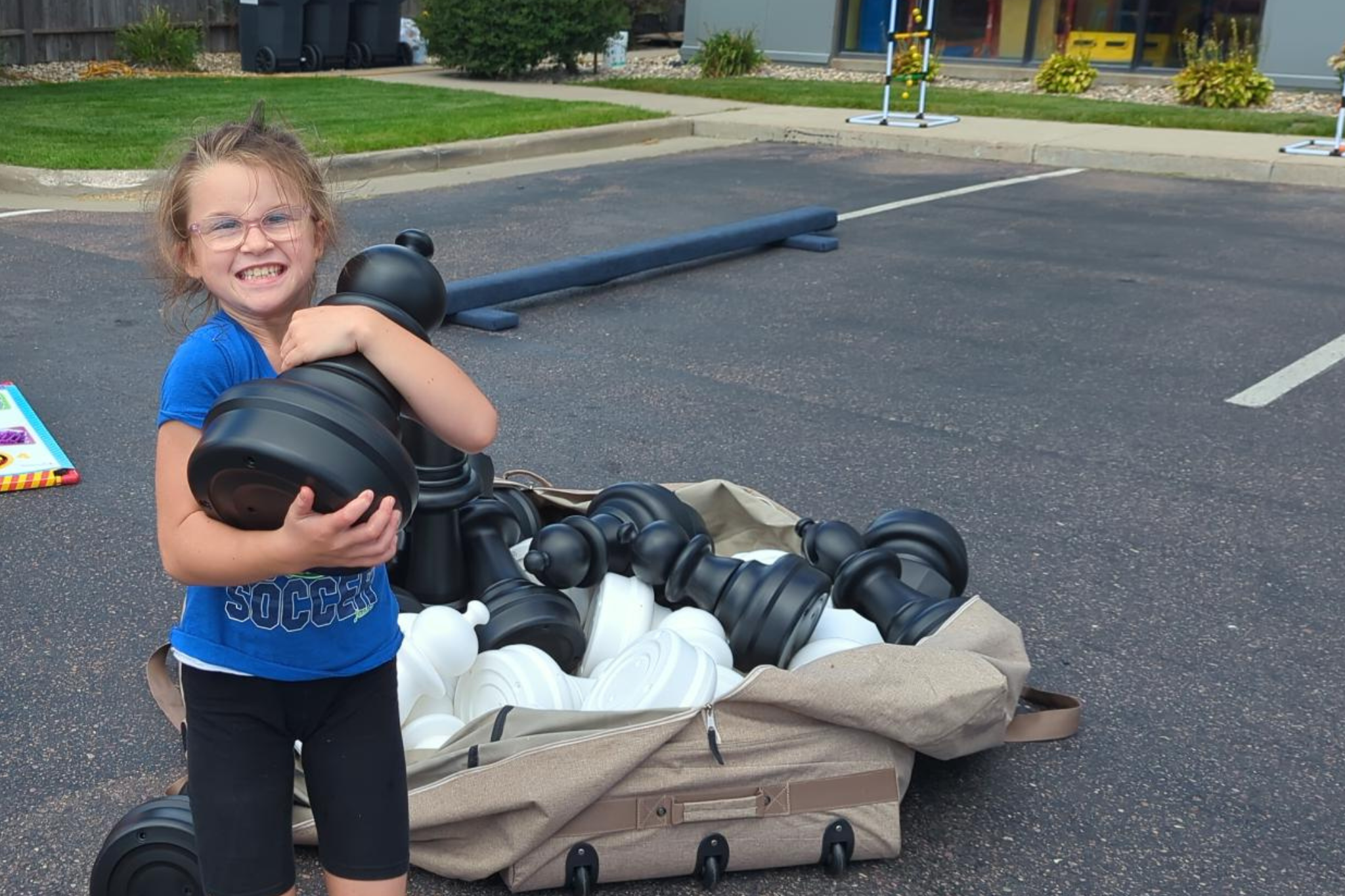 Rolling Storage Bag for 25" Giant Chess - Giant Game - Chess-House