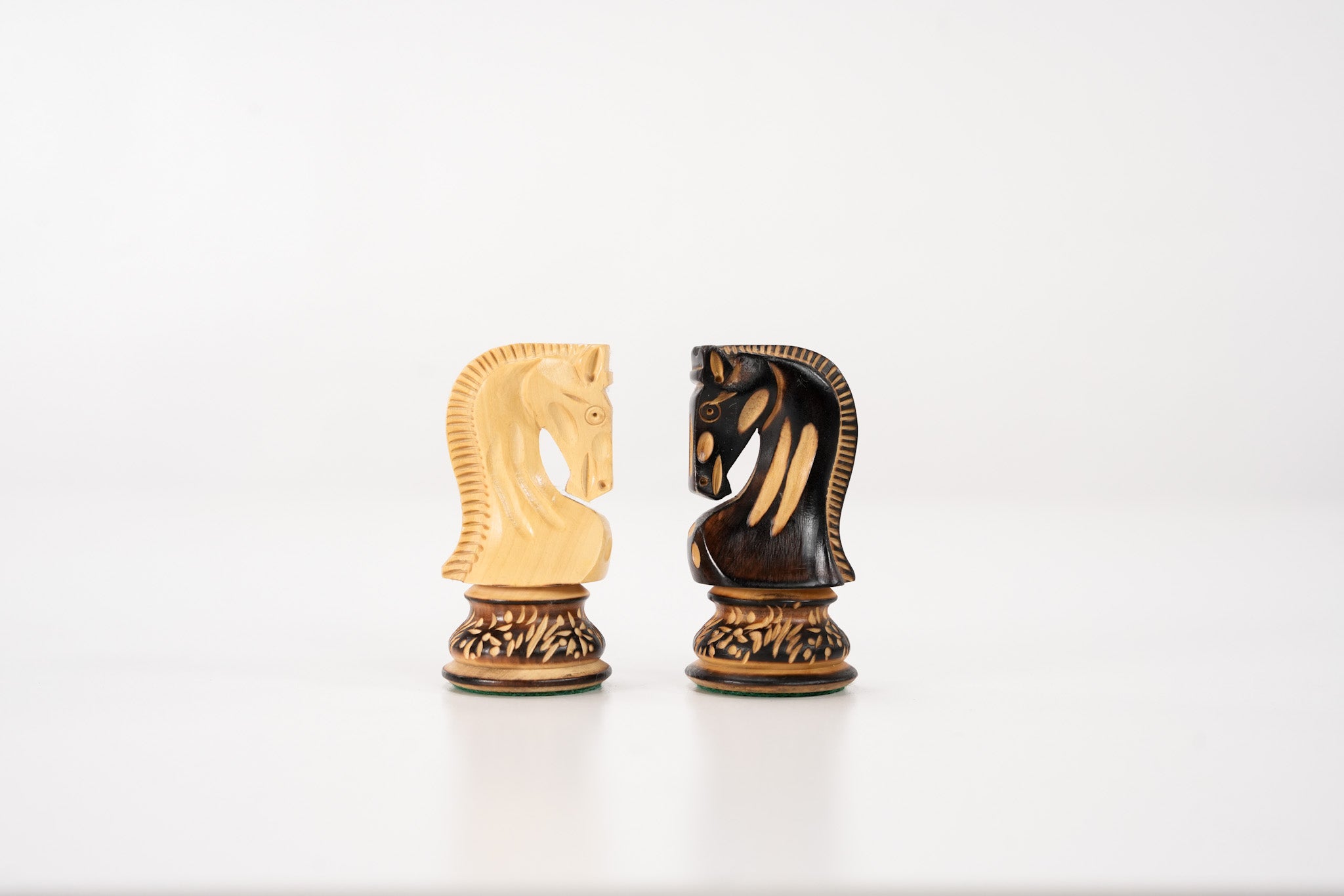 SINGLE REPLACEMENT PIECES: 1959 Reproduced Russian Zagreb Staunton - Burnt Finish - Parts - Chess-House