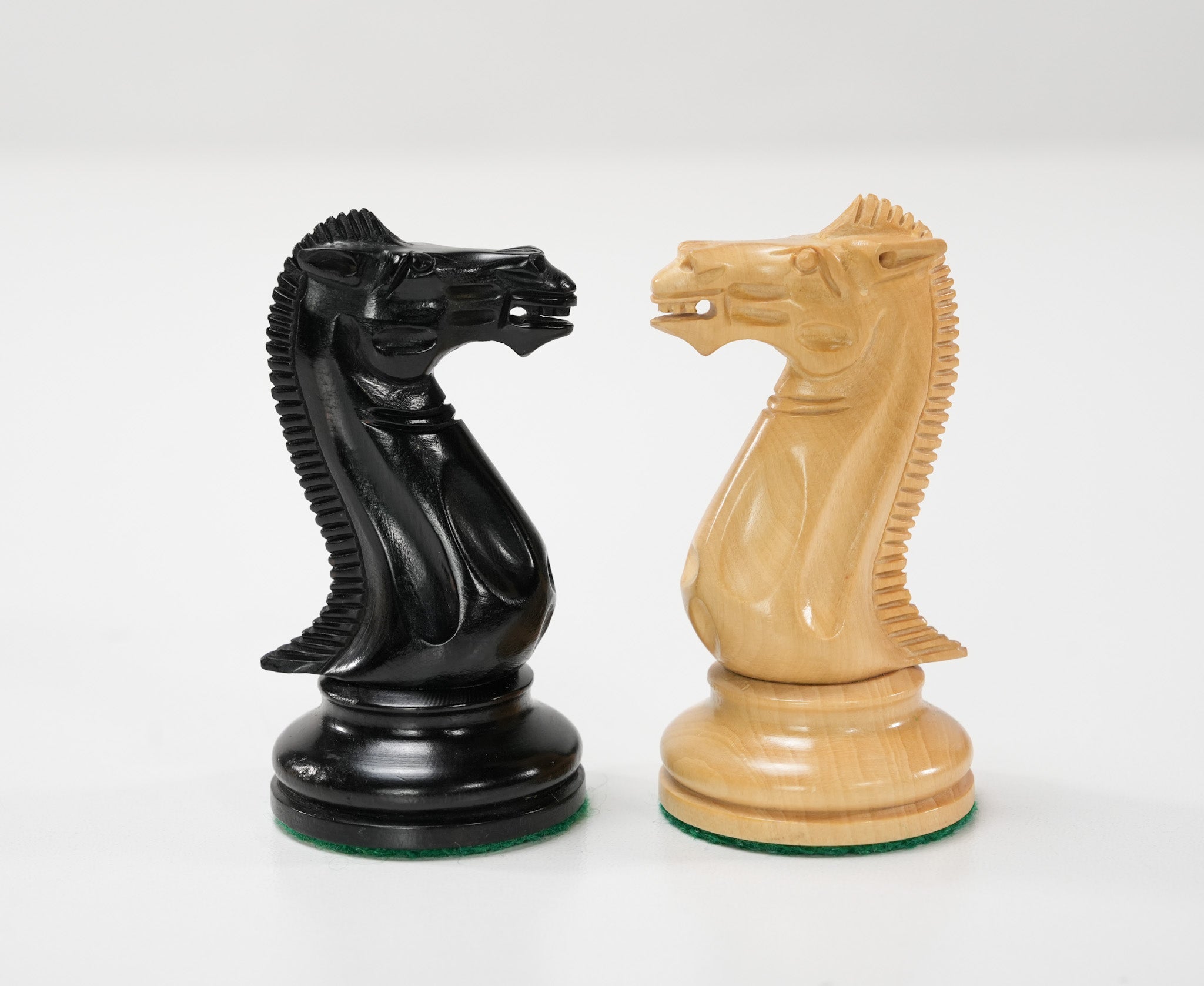 SINGLE REPLACEMENT PIECES: 4" Executive Chessmen - Ebonized - Parts - Chess-House