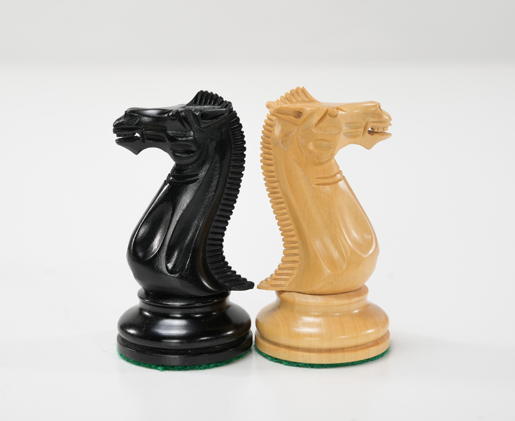 SINGLE REPLACEMENT PIECES: 4" Executive Chessmen - Ebonized - Parts - Chess-House