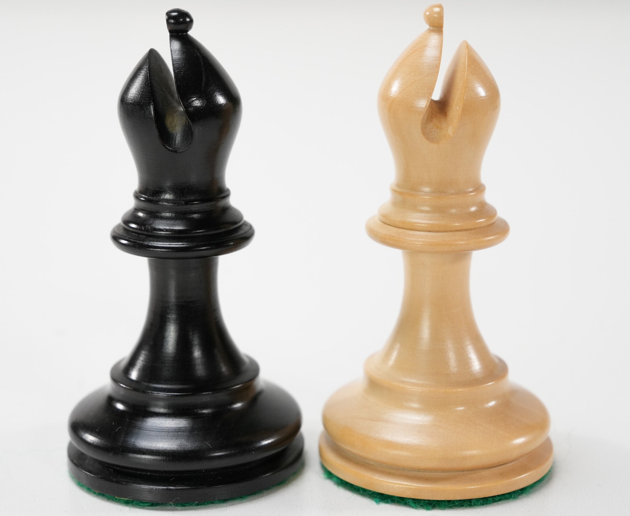 SINGLE REPLACEMENT PIECES: 4" Executive Chessmen - Ebonized - Parts - Chess-House