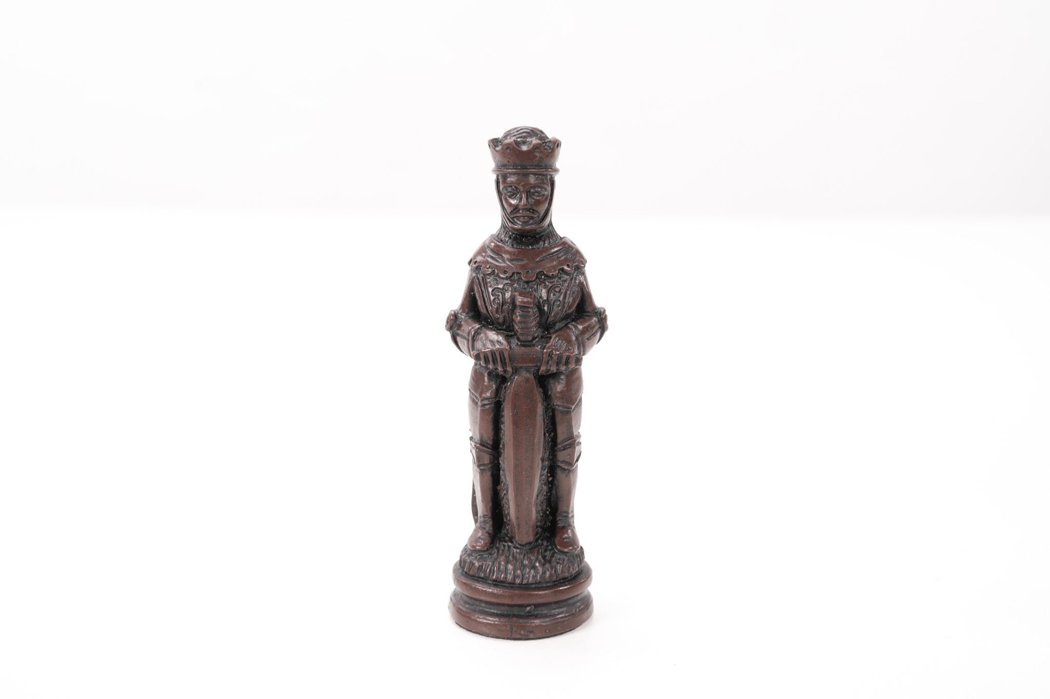 SINGLE REPLACEMENT PIECES: Camelot Chess Pieces by Berkeley - Russet Brown - Parts - Chess-House