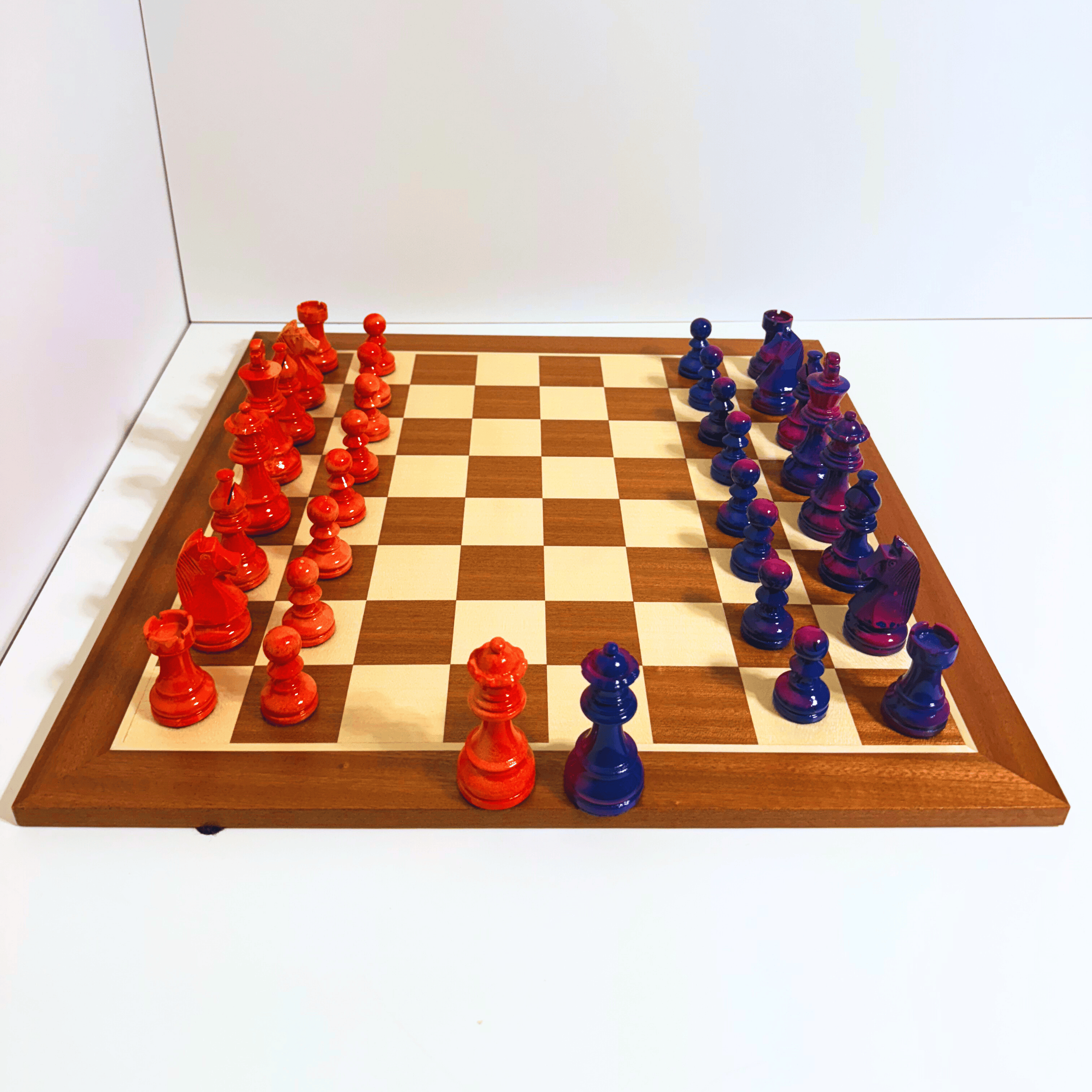 The Outlier - Sydney Gruber Painted Champions Chess Set #8 - Chess Set - Chess-House