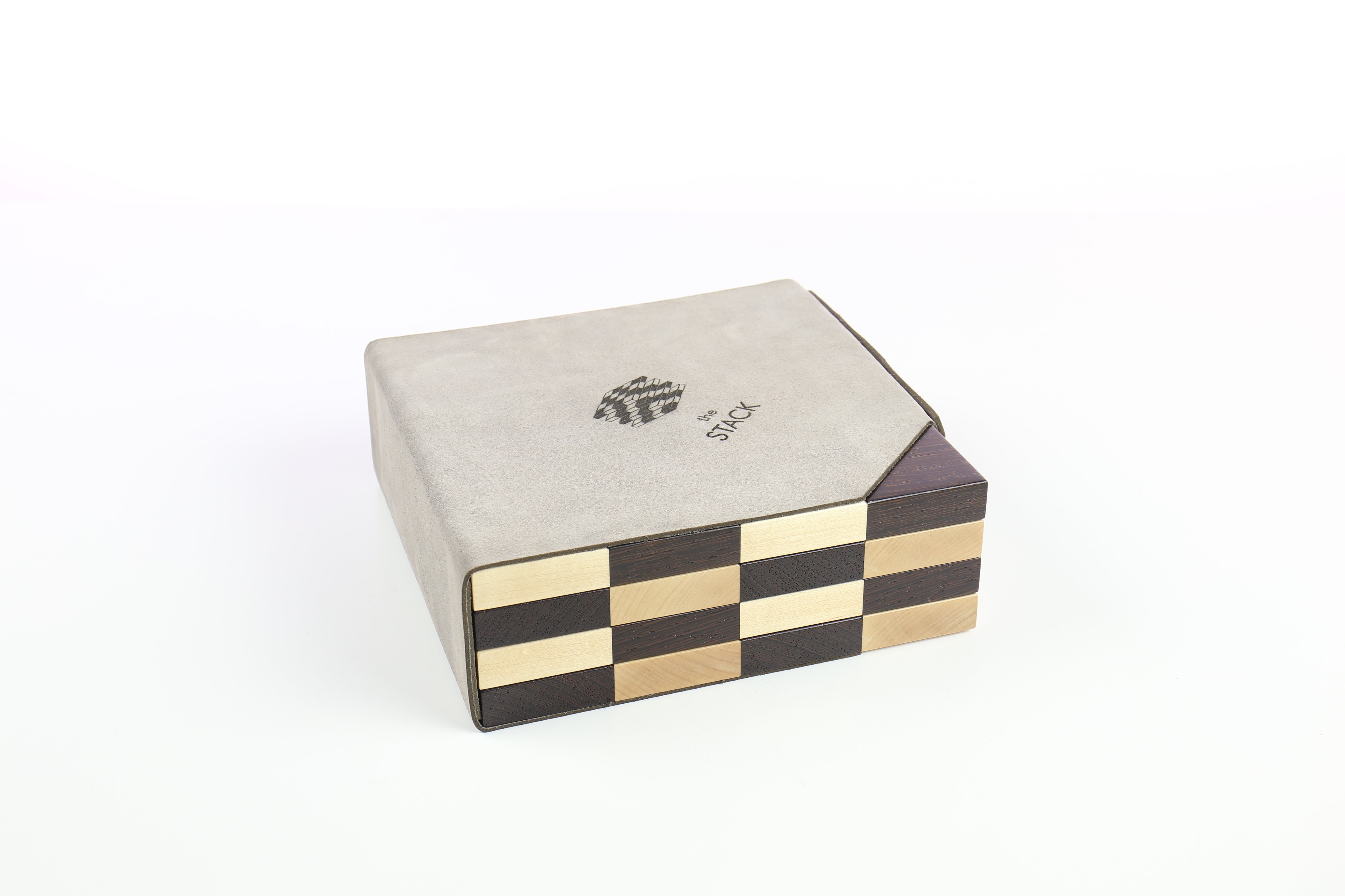 the STACK Chessboard - Tournament Edition in Wenge and Maple (DISCOUNTED FOR IMPERFECTION) - Board - Chess-House