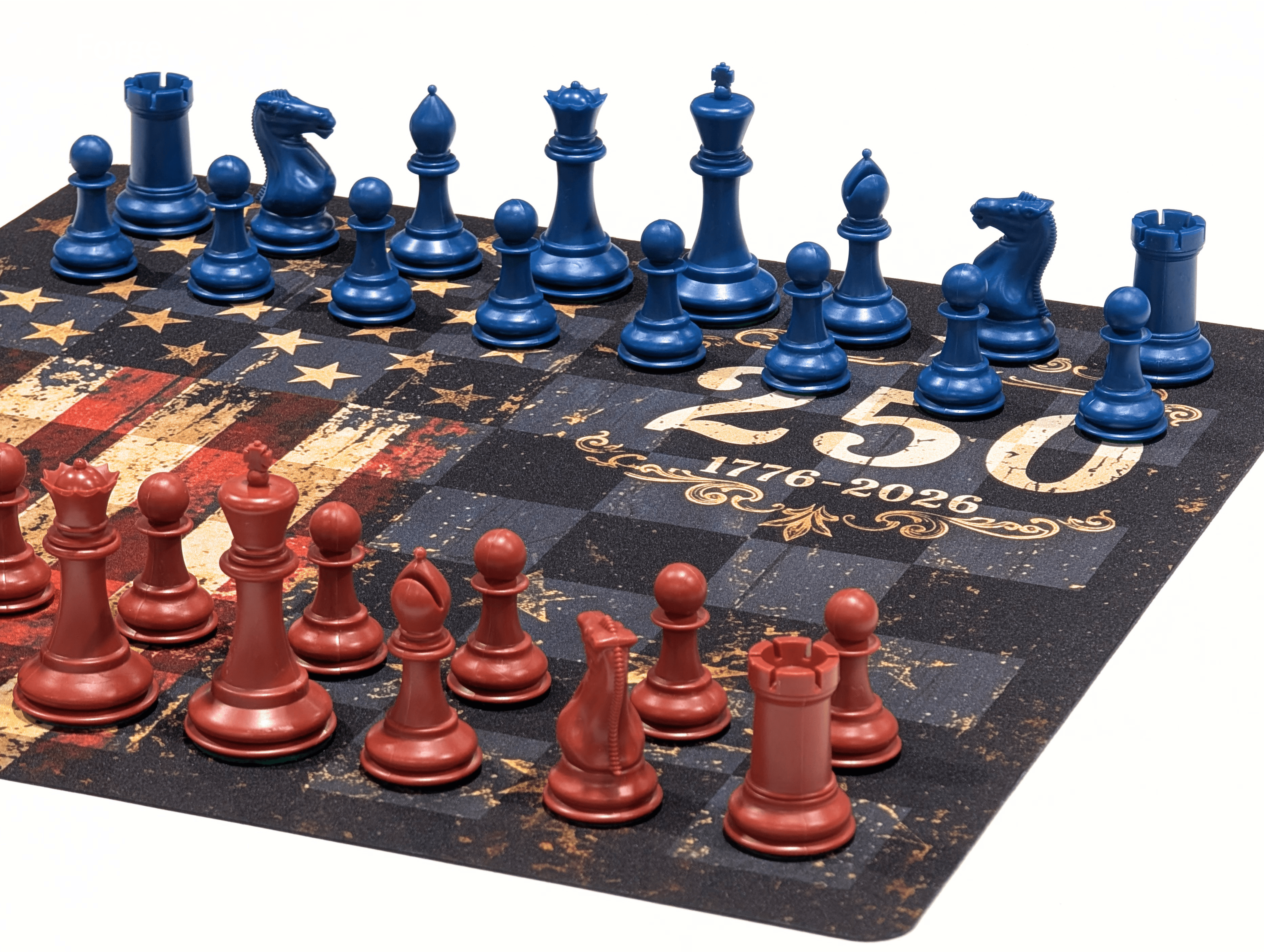 USA 250 Chess House Collector Edition Chess Set - Chess Set - Chess-House