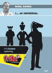 1...d6 Universal - Davies - Software DVD - Chess-House