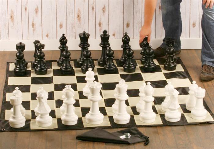 12" ChessHouse Large Outdoor Chess Set - Chess Set - Chess-House