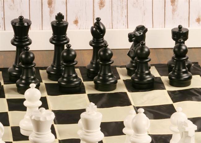 12" ChessHouse Large Outdoor Chess Set - Chess Set - Chess-House