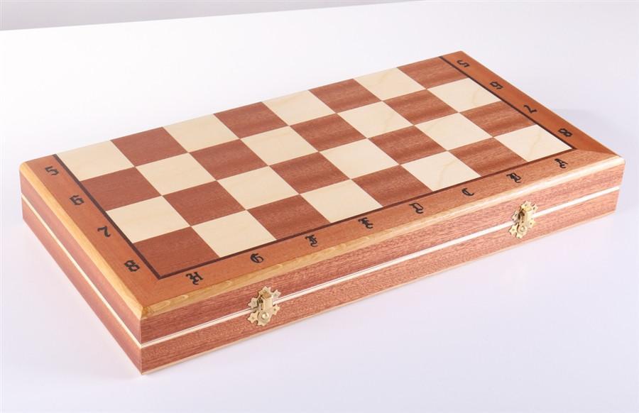 19.5" Debiut Wooden Chess Set - Chess Set - Chess-House