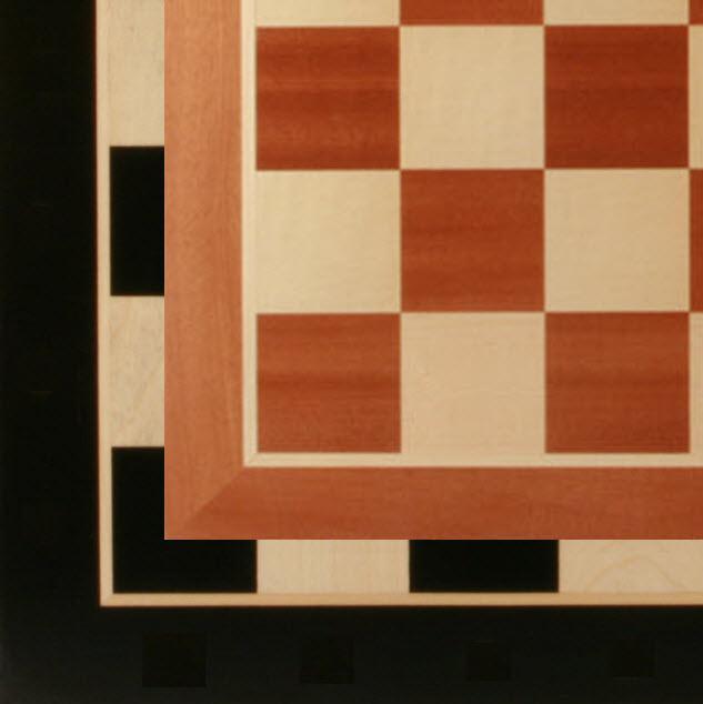 19" Wooden Chess Board - without coordinates - Board - Chess-House