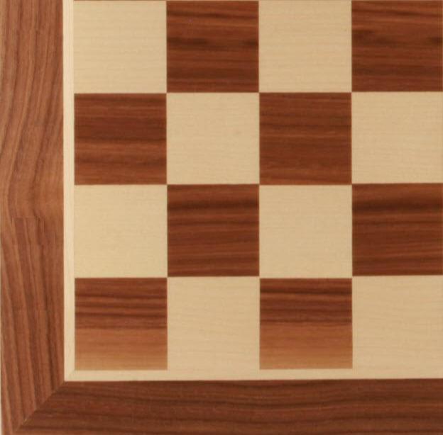 19" Wooden Chess Board - without coordinates - Board - Chess-House