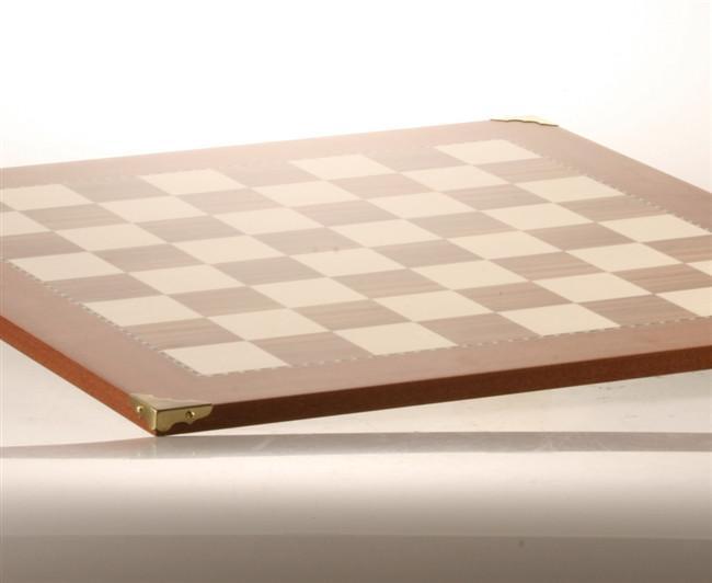 20" Champion Chessboard with Brass Corners - Board - Chess-House