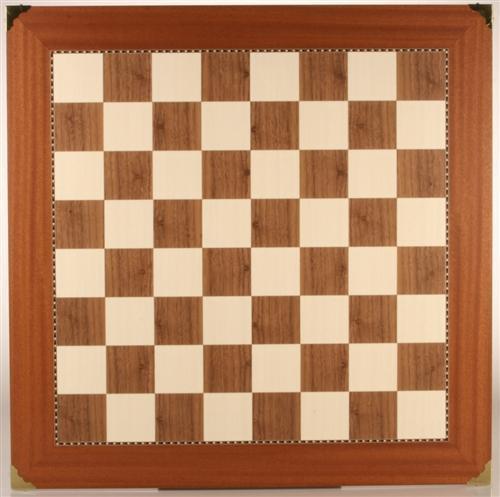 23.5" Champion Chessboard with Brass Corners - Board - Chess-House