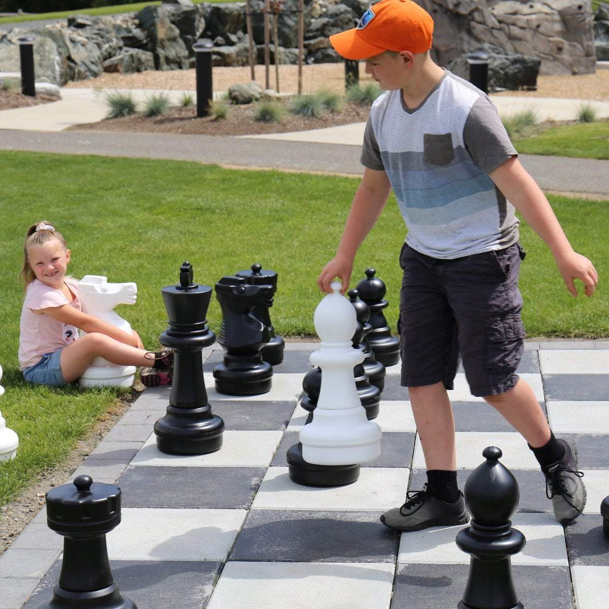 25" Giant Chess Pieces - Giant Game - Chess-House