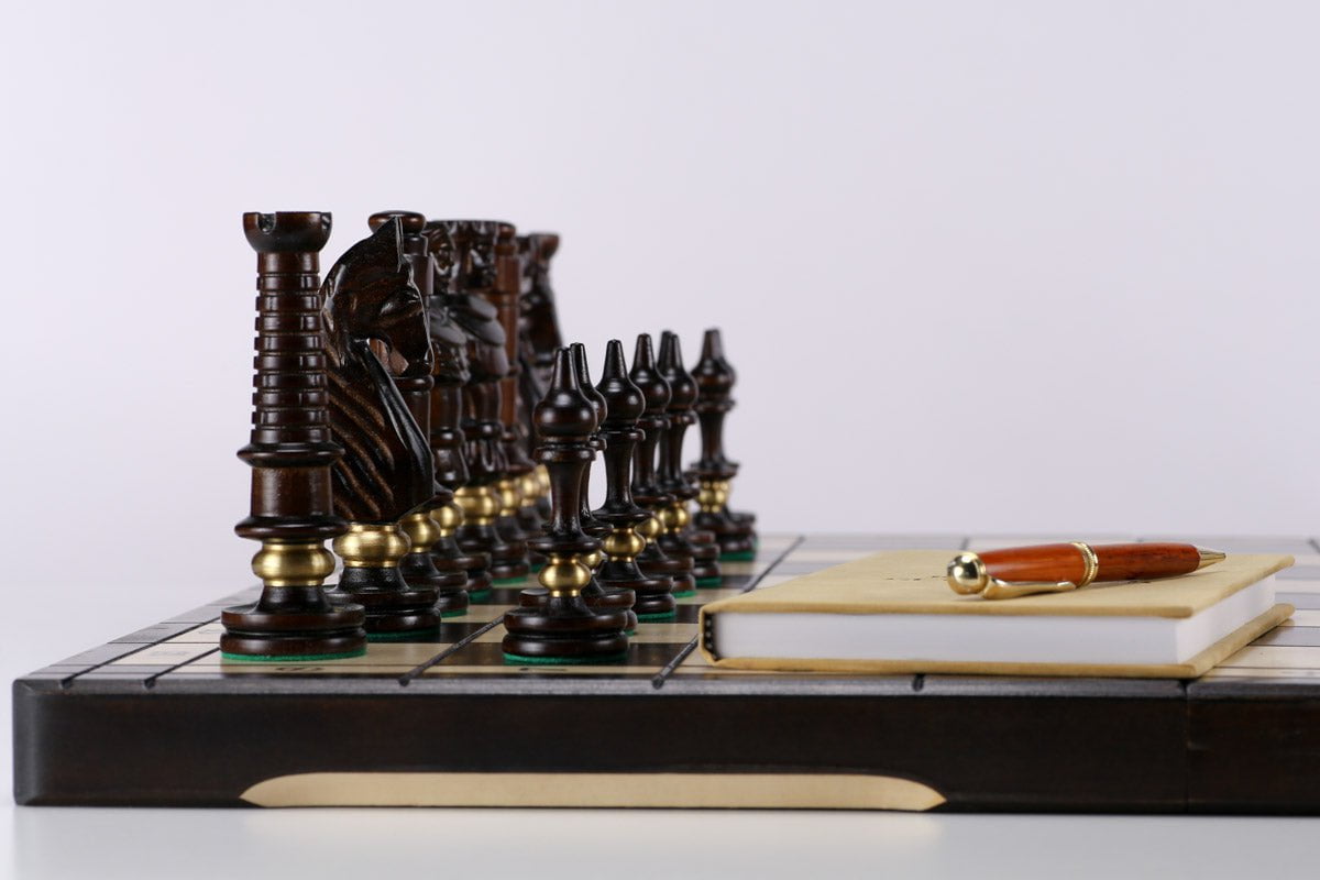 25" Large Royal Deluxe Chess Set - Chess Set - Chess-House