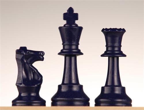 3 3/4" Colored Chess Pieces - Set of 17 Pieces - Piece - Chess-House