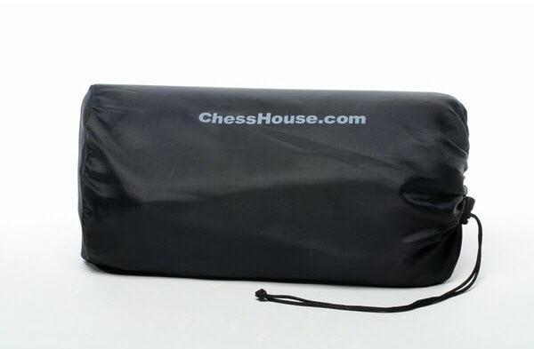 9 Ft. Quickfold Nylon Chessboard for 25" Giant Chess - Board - Chess-House