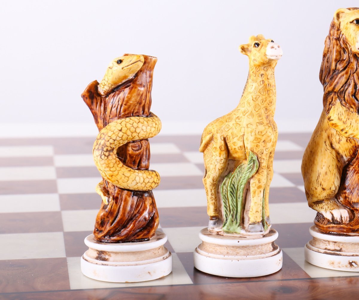 Animal Kingdom Chess Pieces from Italy - Piece - Chess-House