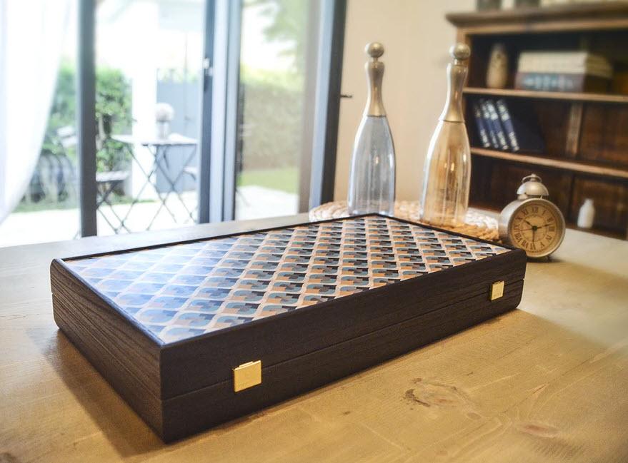 Arabesque Art Style Backgammon Set