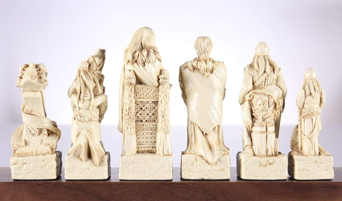 Celtic Vs. Vikings Chess Pieces - SAC Antique Finish Piece