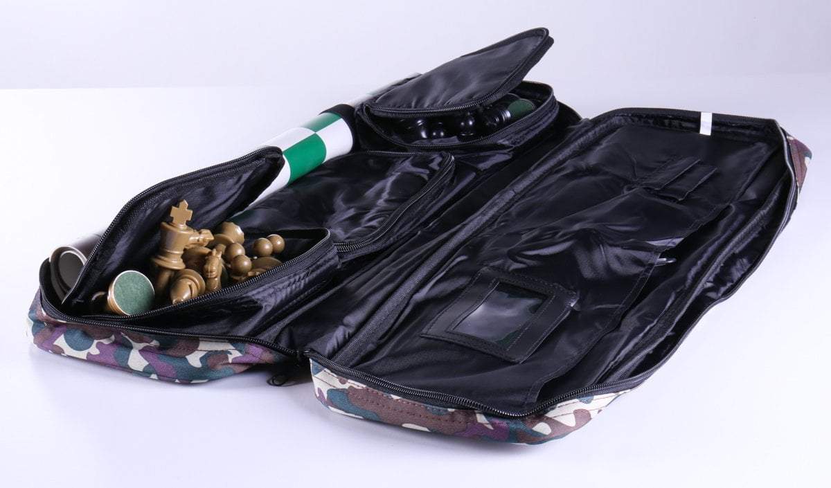 Club Chess Set Color Combo 5 - Olive Camo - Chess Set - Chess-House