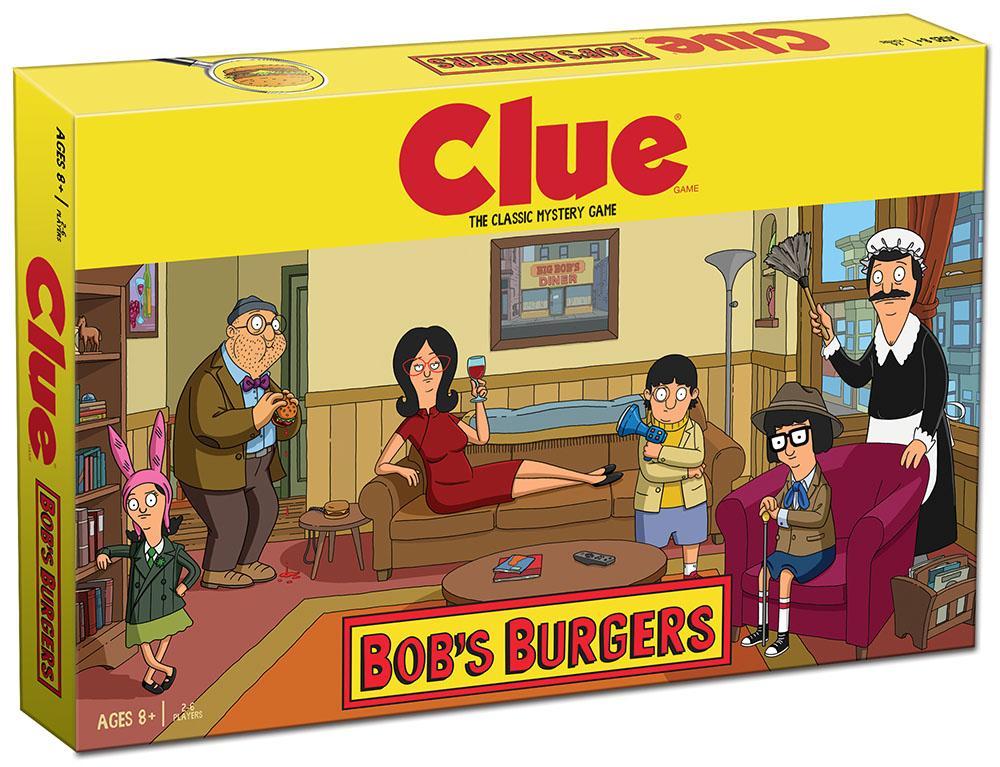 Clue Board Game - Bob's Burgers Edition Game