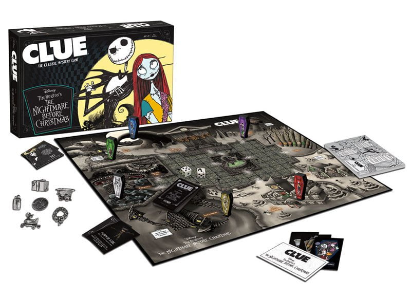 Clue Board Game - Nightmare Before Christmas Edition - Game - Chess-House