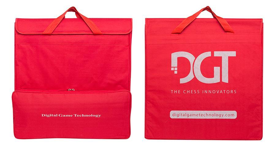 DGT ChessBoard Custom Carrying Case - Red - Bag - Chess-House