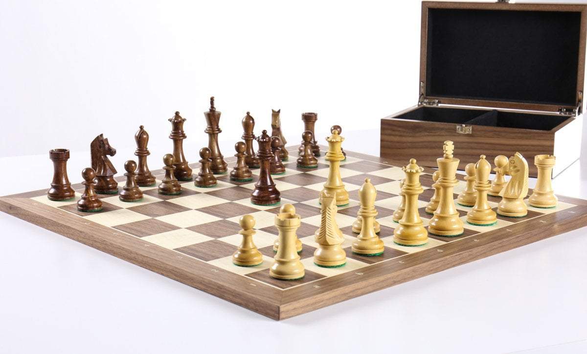 Economical Scout Chess Set with Storage Chess Set
