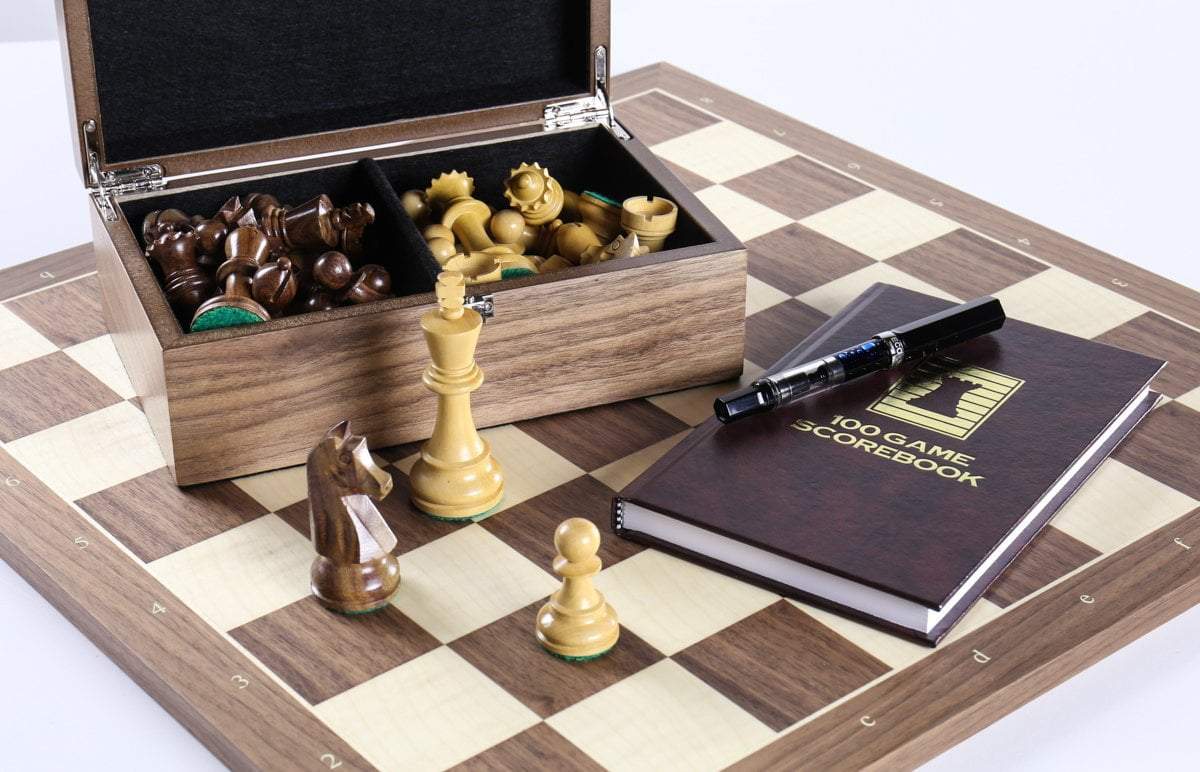 Economical Scout Chess Set with Storage Chess Set