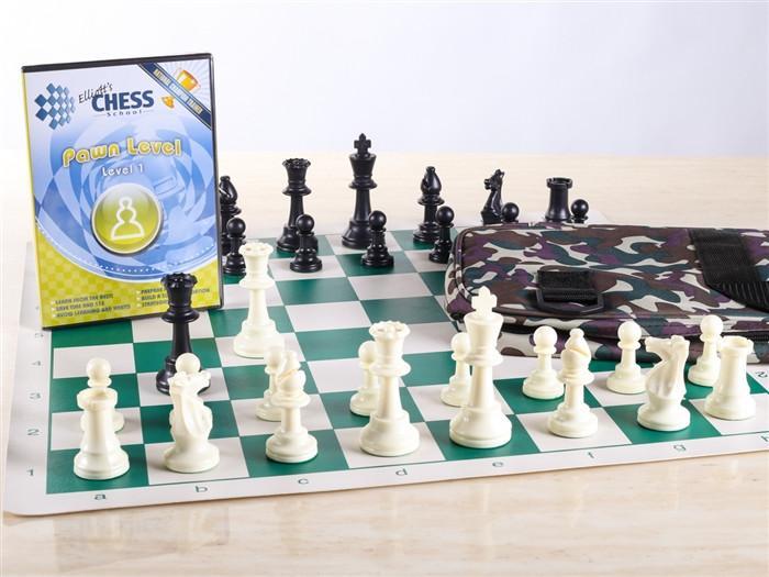 Elliott's Chess School #1 PAWN Level (on DVD) - Movie DVD - Chess-House