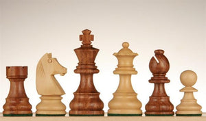 French Staunton Chessmen - Sheesham / Kari Wood - 3