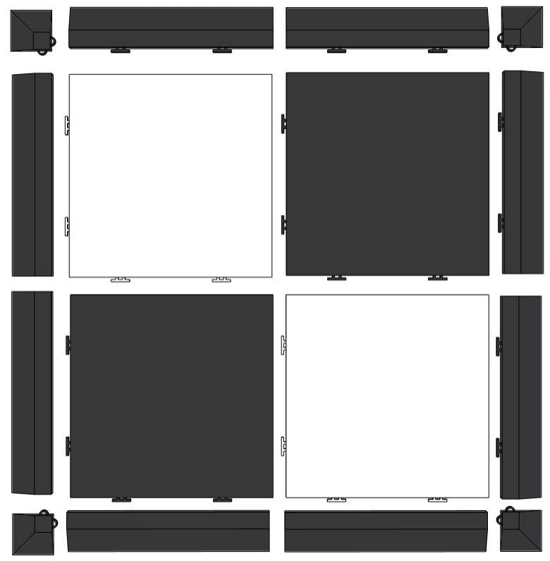 Giant PVC Flex Chess Mat for Indoor or Outdoor Use - Board - Chess-House