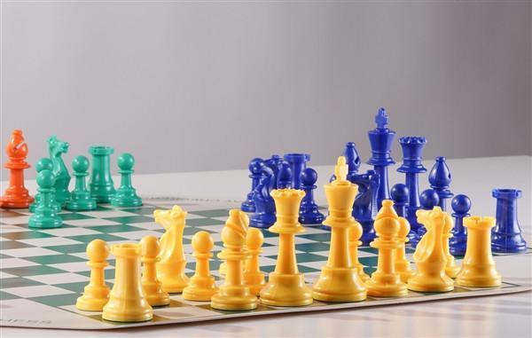 Quadro Chess & Draughts - 4 player
