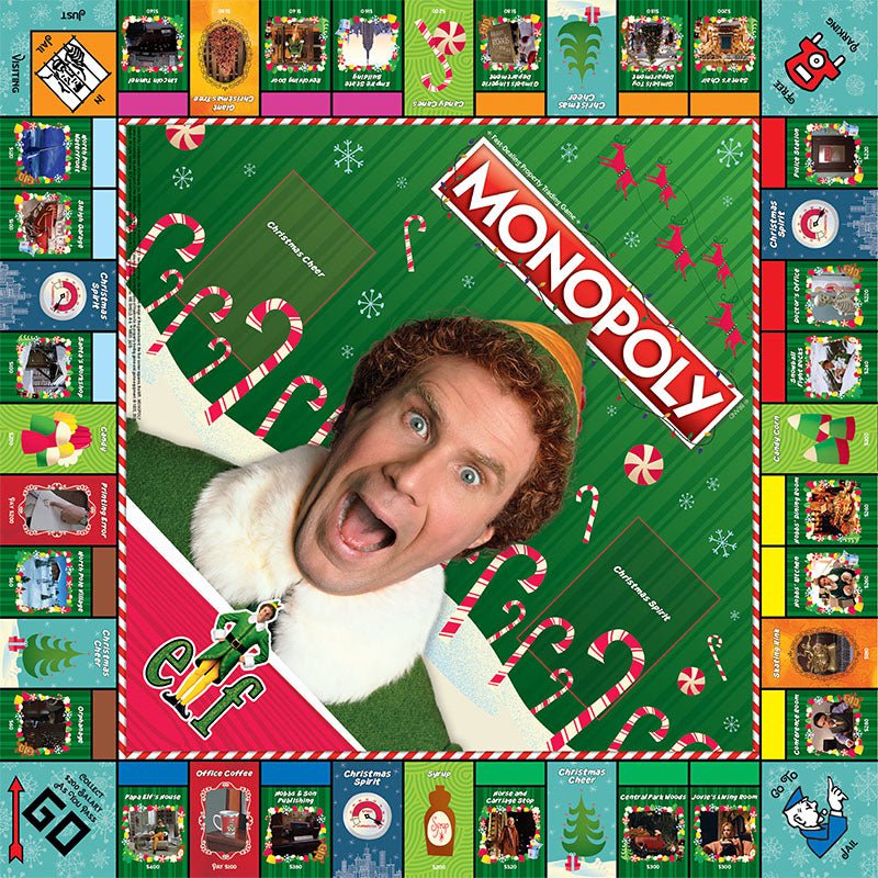 Monopoly Board Game - Elf Edition - Game - Chess-House